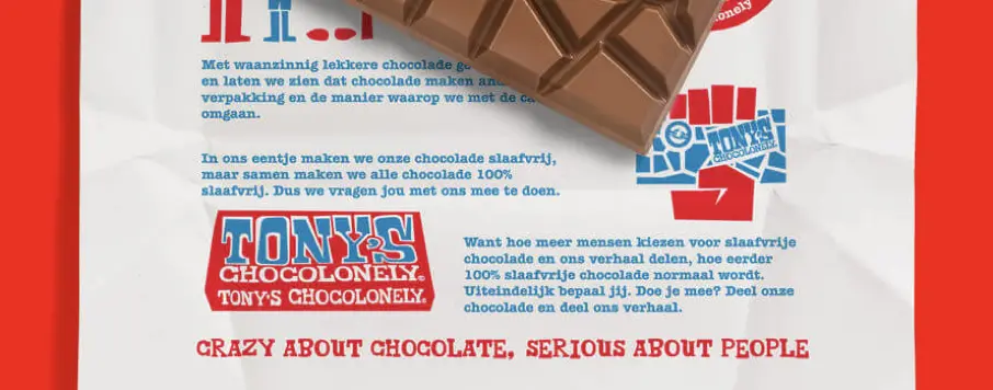 Tony's Chocolonely Copywriting