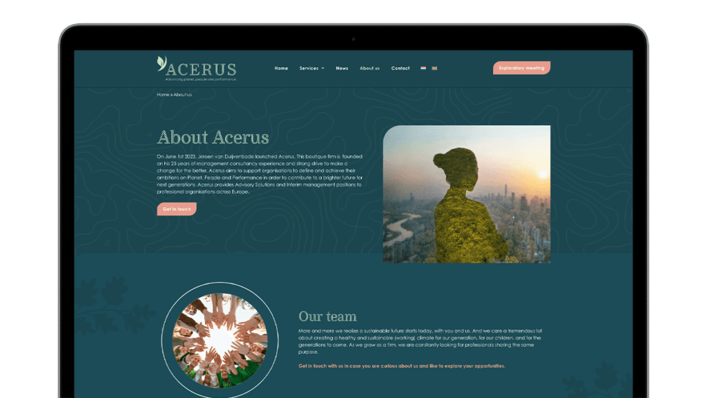 About-Acerus-Website-screens
