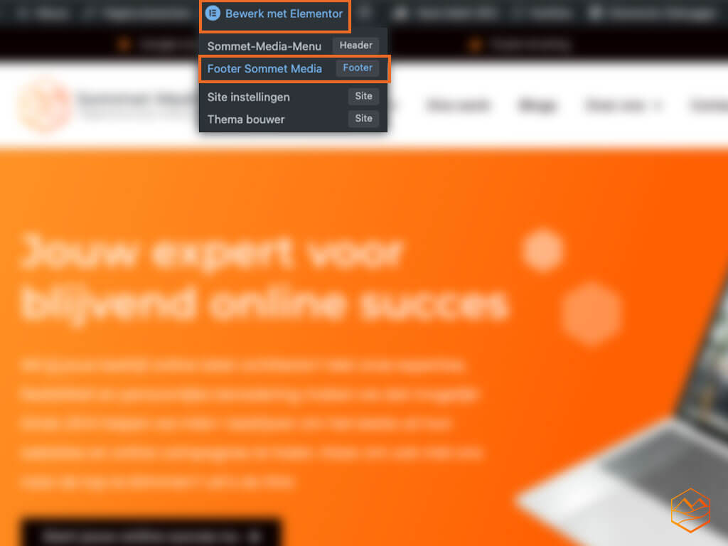 Footer_aanpassen_Wordpress