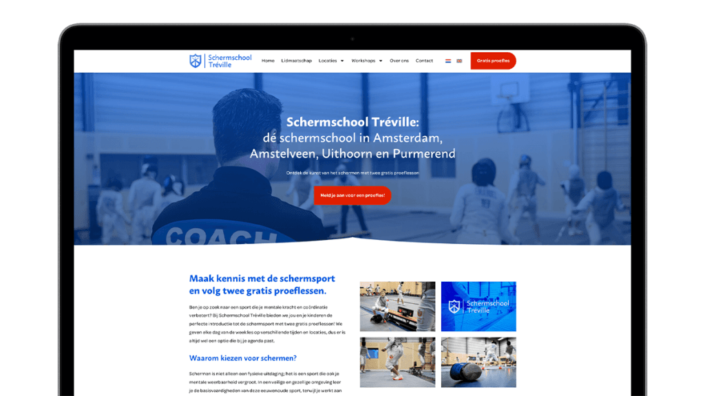 Proefles-Schermschool_Treville-Website-screens